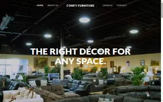 Comfy Furniture website