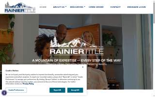 Rainier Title of Lake Stickney