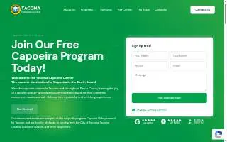Tacoma Capoeira Center (Capoeira Vida) website