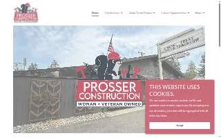 Prosser Construction (Handyman, Maintenance, Investments) website