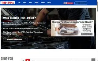 Tire-Rama of Liberty Lake website