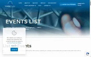 Cowlitz County Event Center website