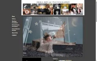 Erika Renae Photography website