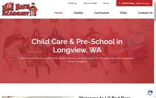 Lil' Red Barn Academy website