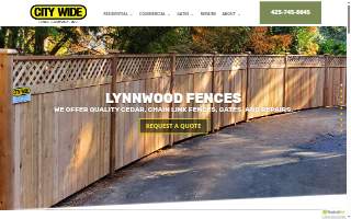 City Wide Fence Co of Lynnwood