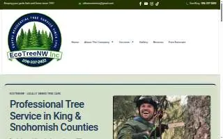 EcoTreeNW Inc website