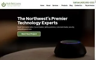 High-Tech Living, LLC website