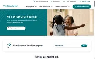 Miracle-Ear Hearing Aid Center of Lynnwood website
