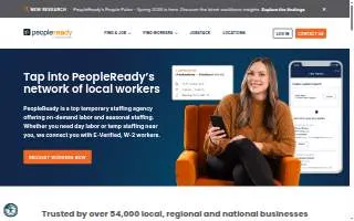 PeopleReady Skilled Trades of Lynnwood website