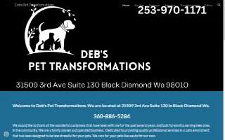 Debs Pet Transformations website