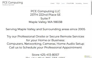 PCE Computing LLC website