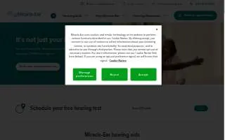 Miracle-Ear Hearing Aid Center of Marysville website