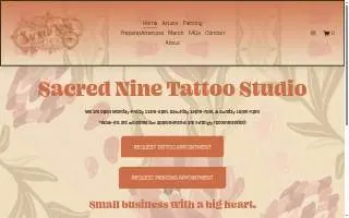 Sacred Smoke Cigars website