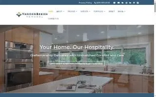 VanderBeken Remodel website