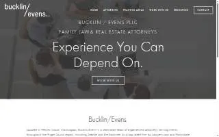 Bucklin Evens PLLC website