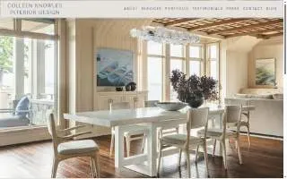 Colleen Knowles Interior Design website