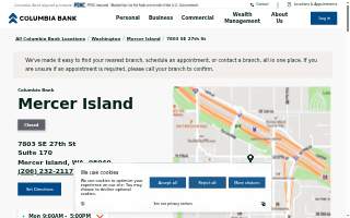 Columbia Bank of Mercer Island