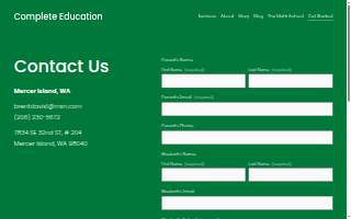 Complete Education of Mercer Island