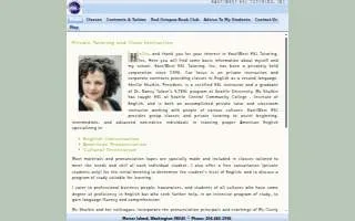 East/West ESL Tutoring website