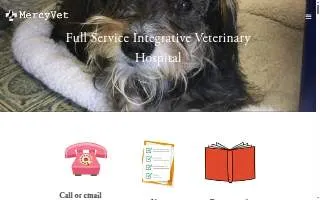 Mercy Vet website