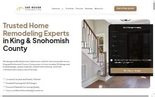 360 House Remodeling website