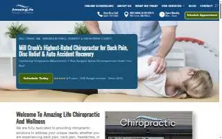 Amazing Life Chiropractic and Wellness website