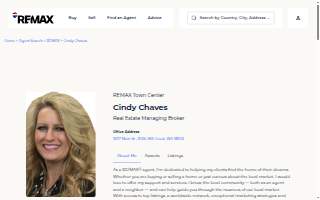 Cindy Chaves Real Estate Broker with RE/MAX Town Center Mill Creek