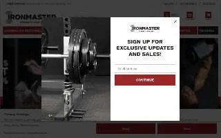 Ironmaster website