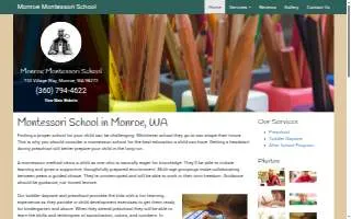 Monroe Montessori School website