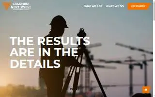 Columbia Northwest Engineering & Surveying, LLC of Moses Lake website