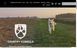 Country Kennels of Moses Lake website