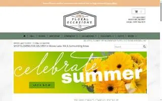 Floral Occasions of Moses Lake website