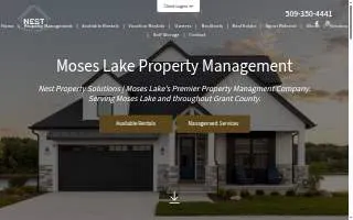 Nest Property Solutions of Moses Lake website