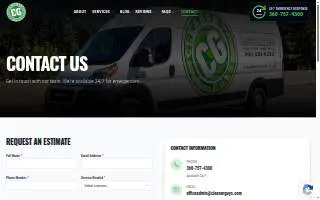 Cleaner Guys website