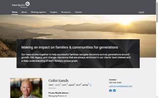 Colin Sands - Private Wealth Advisor, Ameriprise Financial Services, LLC