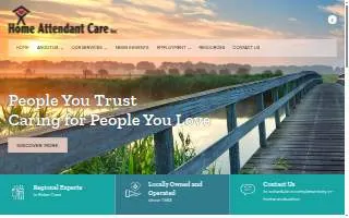 Home Attendant Care Inc website