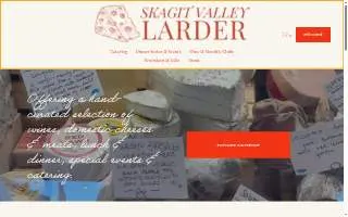 Skagit Valley Larder of Mount Vernon website