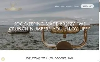 Cloudbooks 360 website