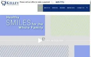 Kelley Family Dentistry website