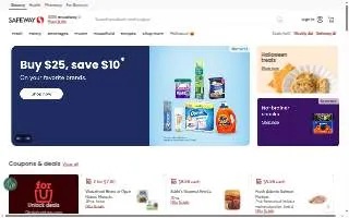Safeway Floral of Mill Creek website