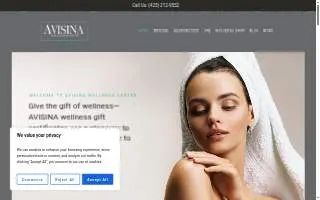 Avisina Wellness Center website