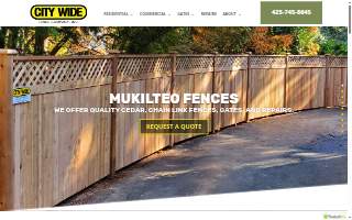 City Wide Fence Co of Mukilteo