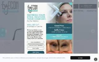 Eyecon Optometry website