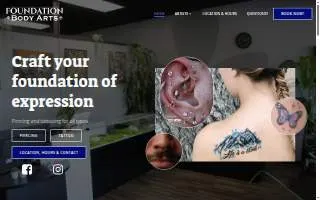 Foundation Body Arts website