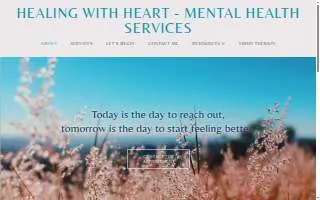 Healing with Heart - Holistic Mental Health website