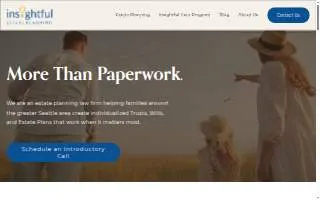 Insightful Estate Planning of Mukilteo website