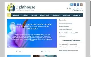 Lighthouse Natural Medicine website