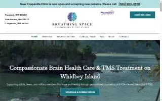 Breathing Space Counseling Clinic, PLLC website