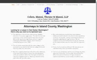 Cohen, Manni, Theune & Manni LLP website