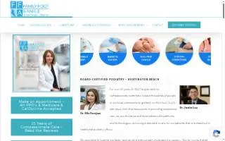 Family Foot & Ankle Care of Oak Harbor website